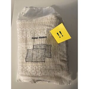 ROBERTA ROLLER RABBIT Latte Lister Quilted Sham Set in King Fitted Globally